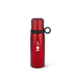 Thermoflasche mit Becherdeckel Rot